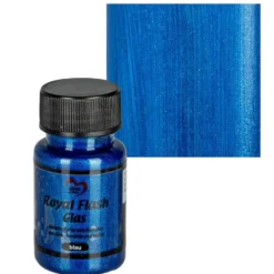 Royal Flash Glas, blau, 50ml