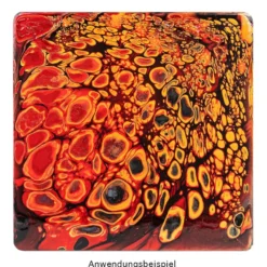 Royal Flash Pouring Mix, 2 in 1, Pouring Medium & Acrylfarbe, orange, 180ml