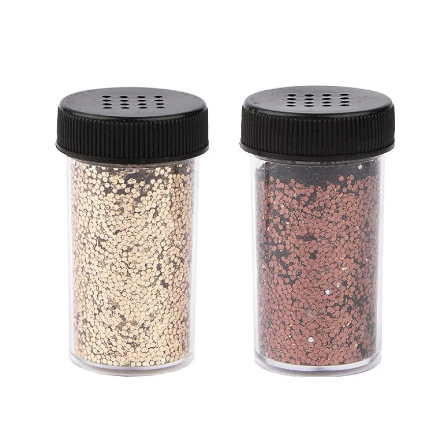 Royal-Glitzer, Streu-Deko, geprägt, 15g, braun & gold