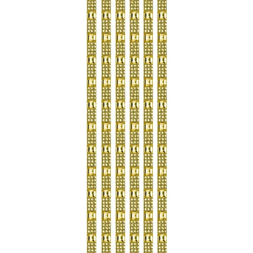 Royal-Schmuck, 6 selbstklebende Bordüren, 29 cm, bernstein
