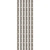 Royal-Schmuck, 6 selbstklebende Bordüren, 29 cm, dunkelbraun