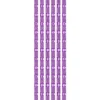 Royal-Schmuck, 6 selbstklebende Bordüren, 29 cm, violett