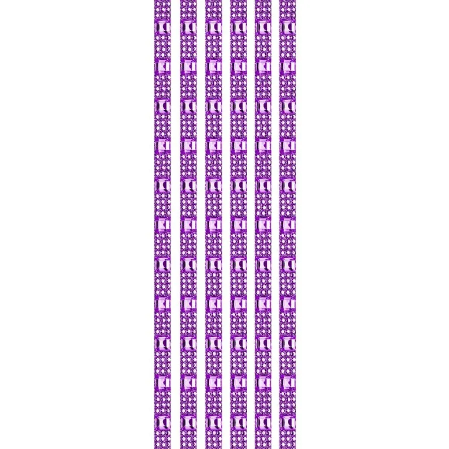 Royal-Schmuck, 6 selbstklebende Bordüren, 29 cm, violett