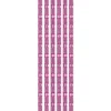 Royal-Schmuck, 6 selbstklebende Bordüren, 29 cm, fuchsia