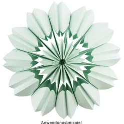 Schablone Falt-Blume
