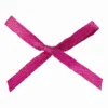 Schleifen, Satin, Bandbreite 3mm, 50 Stück, pink