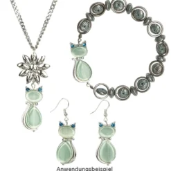 Schmuck-Anhänger Katzen 2, 3,8cm, 5 verschiedene Designs