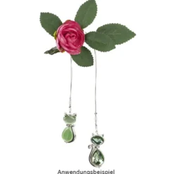 Schmuck-Anhänger Katzen 2, 3,8cm, 5 verschiedene Designs