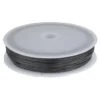 Schmuckband, elastisch, Ø 0,8mm, 20m, schwarz