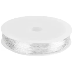 Schmuckband, elastisch, Ø 0,6mm, 20m, transparent
