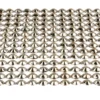 Schmuckstein-Bordüren, metallic, 10cm x 30cm, verschiedene Größen, facettiert, taupe, 3 Bogen