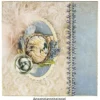 Schmuckstein-Bordüren, Metallic, Ø 4mm, selbstklebend, facettiert, verschiedene Farben, 5 Stück