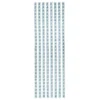 Schmuckstein-Bordüren Mira, selbstklebend, facettiert, 29cm, hellblau-irisierend