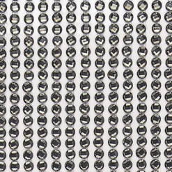 Schmuckstein-Bordüren, rund: Ø 3mm, Ø 4mm, Ø 5mm, selbstklebend, facettiert, anthrazit, 3 Bogen