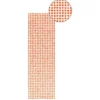 Schmuckstein-Bordüren, selbstklebend, facettiert, irisierend, Ø5mm, 29cm, 16 Stück, rot