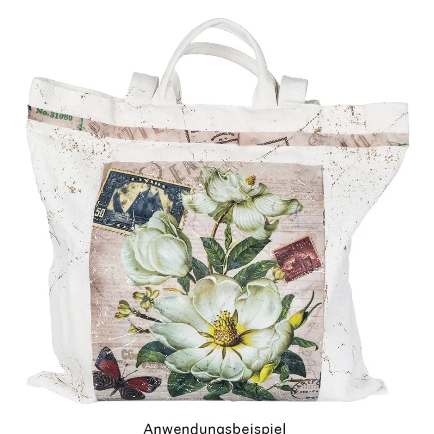 Selbstklebende Stoffe, Vintage, 20cm x 30cm, 8 Designs, selbstklebend, 8 Stück