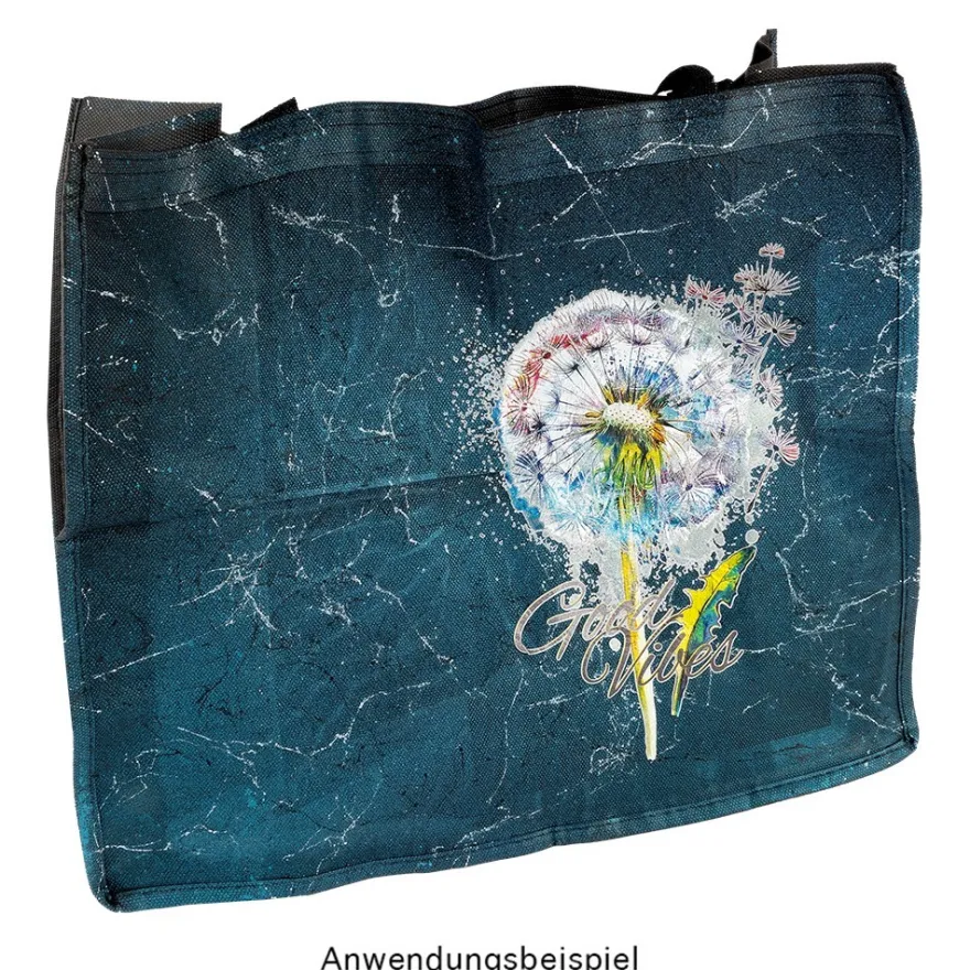 Shopping-Tasche, 47,5cm x 40,5cm, schwarz