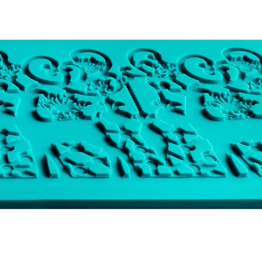 Silikon-Dekormatte, Design 17, 25,9cm x 7cm x 0,3cm