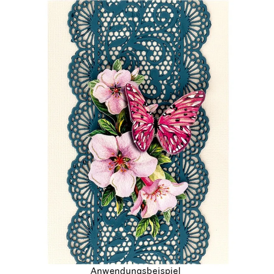 Silikon-Dekormatte, Design 7, 40cm x 10cm x 0,2cm
