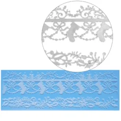 Silikon-Dekormatte, Design 10, 30cm x 10cm x 0,2cm