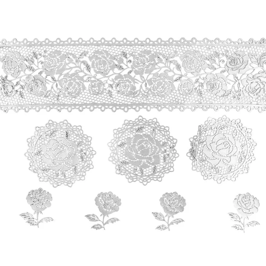 Silikon-Dekormatte, Design 23, 39cm x 29,5cm x 0,2cm