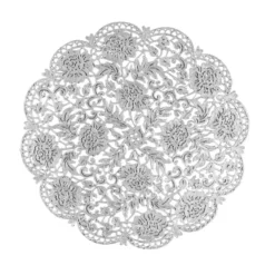 Silikon-Dekormatte, Design 16, Ø 18,8cm x 0,2cm