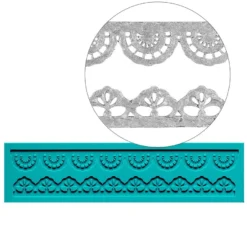 Silikon-Dekormatte, Design 21, 17,7cm x 4,5cm x 0,3cm