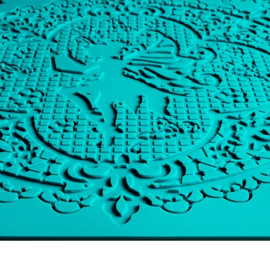 Silikon-Dekormatte, Design 26, 21,2cm x 21,6cm x 0,2cm