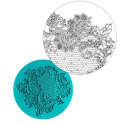 Silikon-Dekormatte, Design 15, Ø 10,3cm x 0,2cm