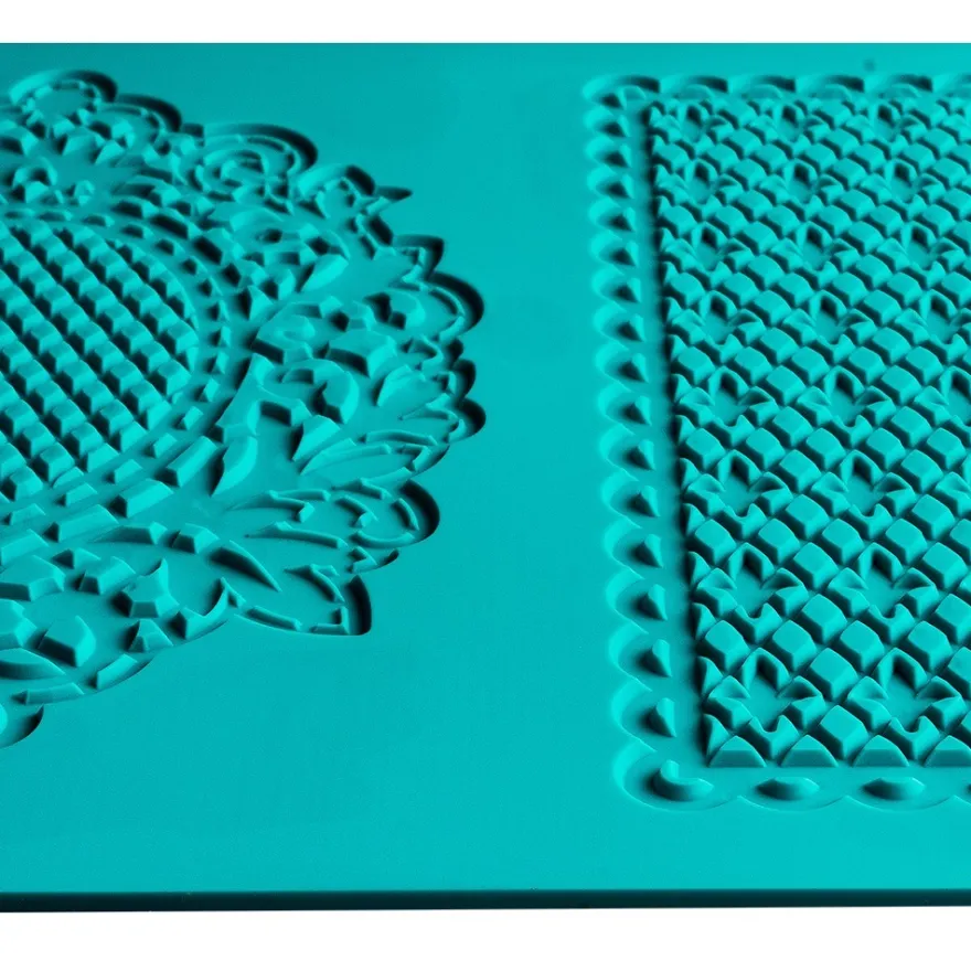 Silikon-Dekormatte, Design 31, 21cm x 15cm x 0,2cm