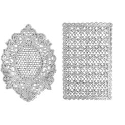 Silikon-Dekormatte, Design 31, 21cm x 15cm x 0,2cm