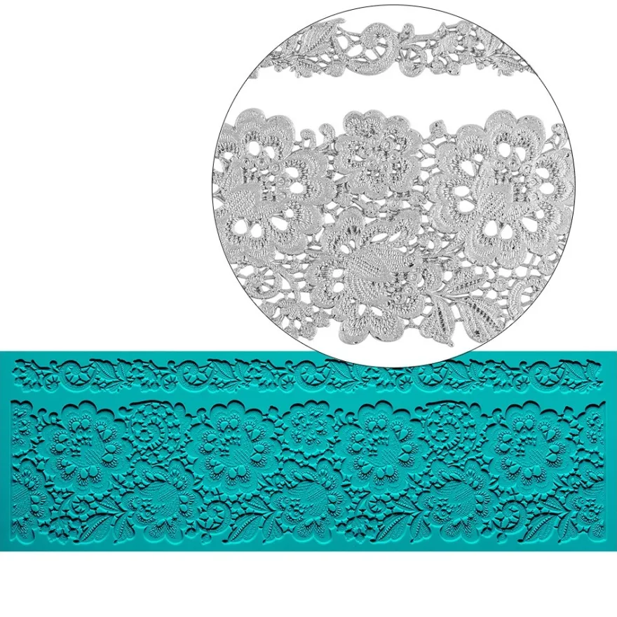 Silikon-Dekormatte, Design 29, 30cm x 10cm x 0,2cm