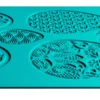 Silikon-Dekormatte, Design 33, 21cm x 15cm x 0,2cm