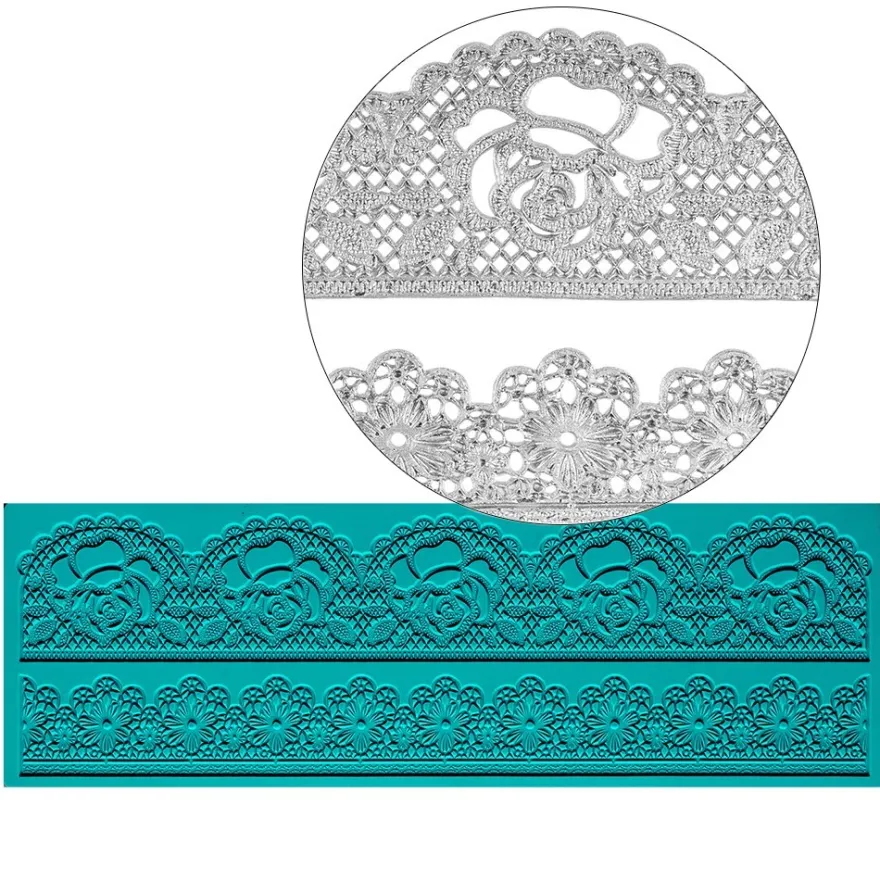 Silikon-Dekormatte, Design 37, 30cm x 10cm x 0,2cm