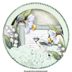 Silikon-Dekormatte, Design 27, 30cm x 10cm x 0,2cm