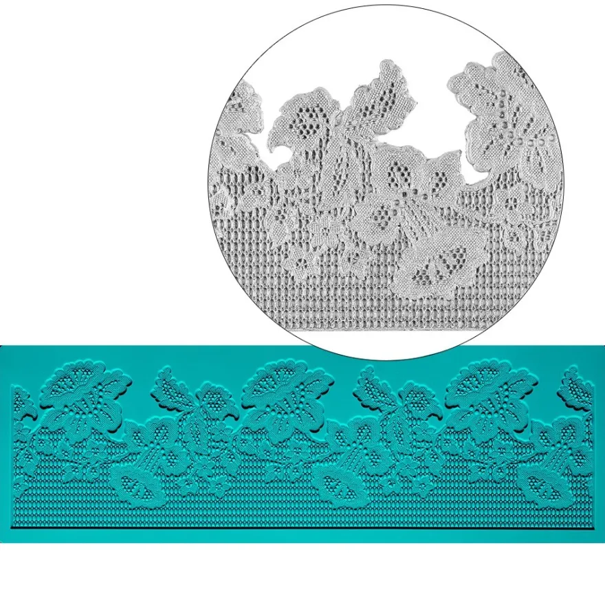 Silikon-Dekormatte, Design 27, 30cm x 10cm x 0,2cm