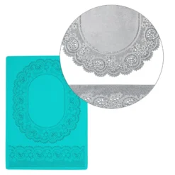 Silikon-Dekormatte, Design 46, 20,9cm x 14,9cm x 0,2cm