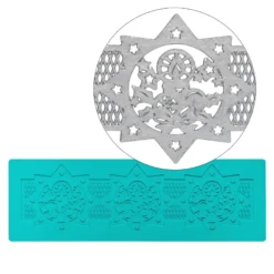 Silikon-Dekormatte, Design 58, 30cm x 10cm x 0,2cm