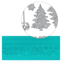 Silikon-Dekormatte, Design 47, 36cm x 15cm x 0,3cm