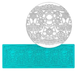 Silikon-Dekormatte, Design 51, 30cm x 10cm x 0,2cm