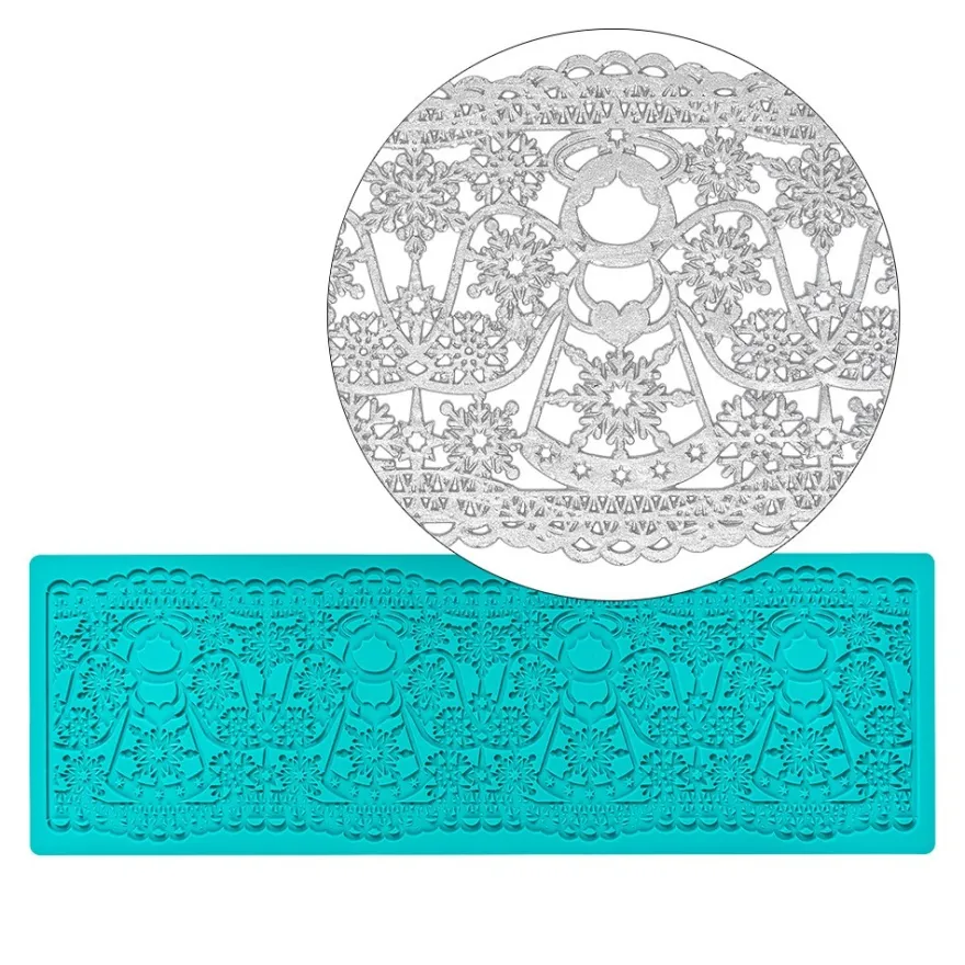 Silikon-Dekormatte, Design 51, 30cm x 10cm x 0,2cm