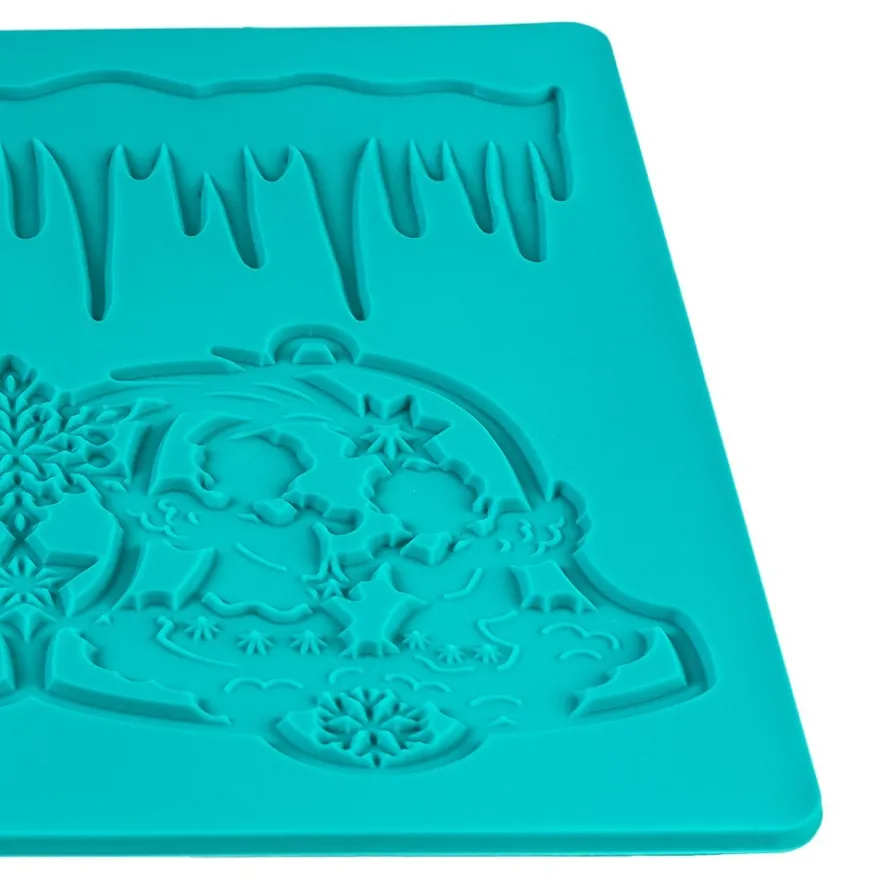 Silikon-Dekormatte, Design 49, 30cm x 10cm x 0,2cm
