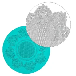 Silikon-Dekormatte, Design 71, Ø 15cm x 0,2cm