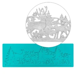 Silikon-Dekormatte, Design 55, 30cm x 10cm x 0,2cm
