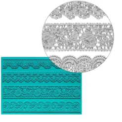 Silikon-Dekormatte, Design 44, 20,9cm x 15cm x 0,2cm