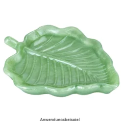 Silikonform, Blattschale 1, 16,7cm x 13,9cm x 3cm, transluzent, lebensmittelecht