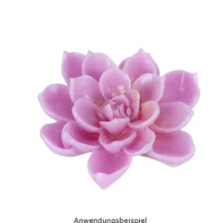 Silikonform Blume 3, Größe fertiges Objekt: 6,1cm x 6,3cm x 1,7cm