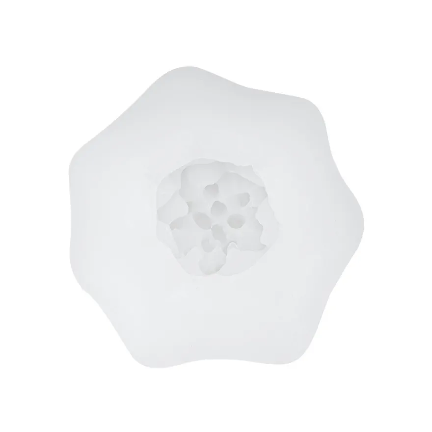 Silikonform Blume 2, Größe fertiges Objekt: Ø6,5cm, 2,5cm hoch