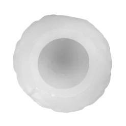 Silikonform Ei mit Blumenranken, Ø 6,4cm, 7,9cm hoch