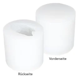 Silikonform Eule 2, Größe Figur: 6,1cm x 5,3cm x 5,3cm